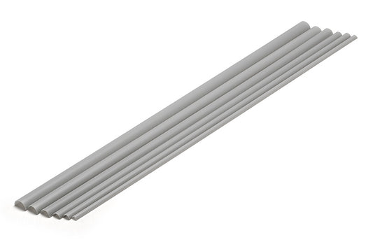 Plastic Material Gray Half pipe