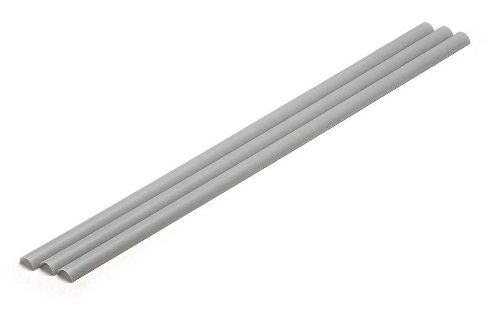 Plastic Material Gray Half pipe