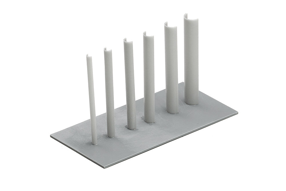 Plastic Material Gray Half pipe
