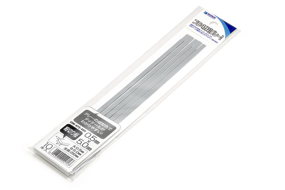 Material Gray Plastic Strips