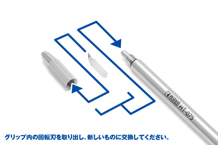 HT076 HG Rotation Blade Spare (3 pieces)
