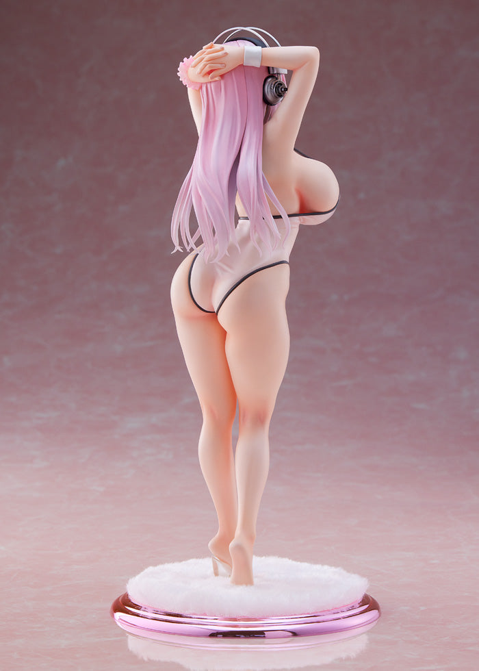 "Super Sonico" Super Sonico White Swimwear Style