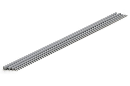 Plastic Material Round Rods [Gray] 1.0mm-5.0mm