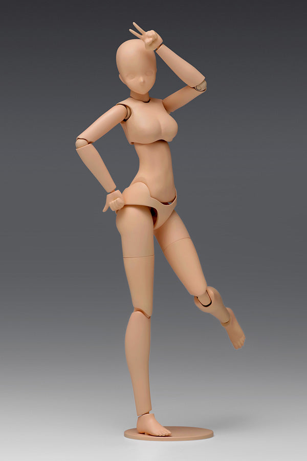 1/12 scale Movable body Female type [Deluxe] Light brown