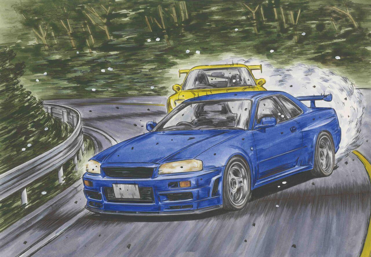 Skyline GT-R (BNR34) Kozo Hoshino