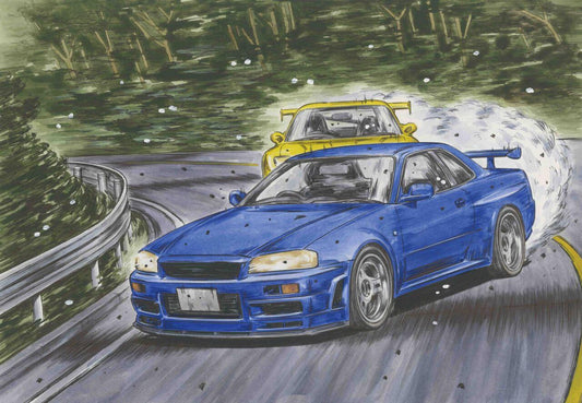 Skyline GT-R (BNR34) Kozo Hoshino